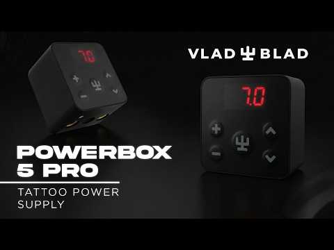 Vlad Blad PowerBox 5 Pro Tattoo Power Supply