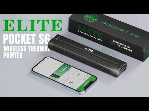 Elite Pocket S6 Wireless Thermal Printer