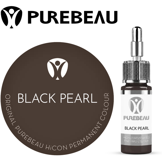 Purebeau Eyebrows Pigment Black Pearl 10ml - BVShop