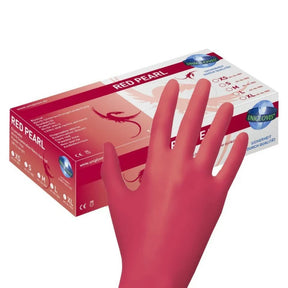 RED PEARL Nitrile Gloves - BVShop
