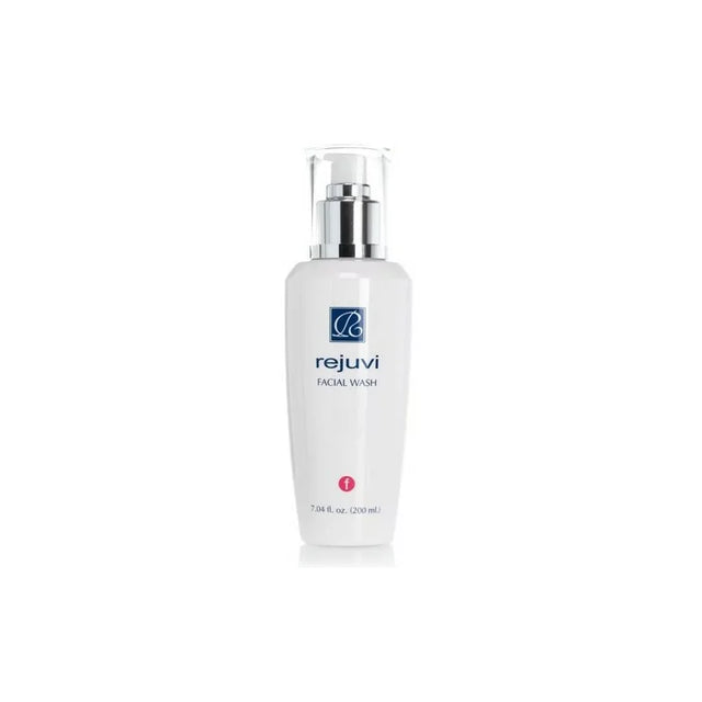 Rejuvi f Facial Wash 200ml, white 200ml pump bottle