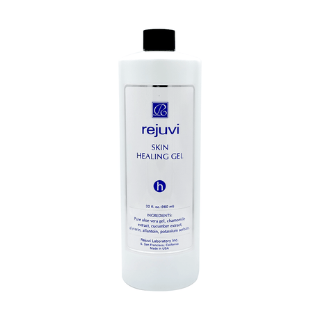Rejuvi h Soothing Aloe Vera Gel 960ml, white 960ml bottle with a screw cap