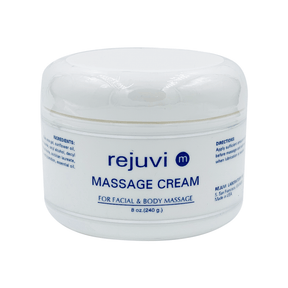 Rejuvi M Massage Cream 240g jar for facial and body massage