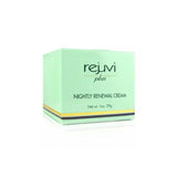 Rejuvi Plus Nightly Renewal Cream 29g packaging for nightly use