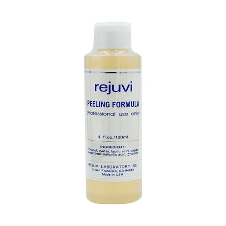 Rejuvi Peeling Formula 120ml, 120ml bottle labelled professional use only