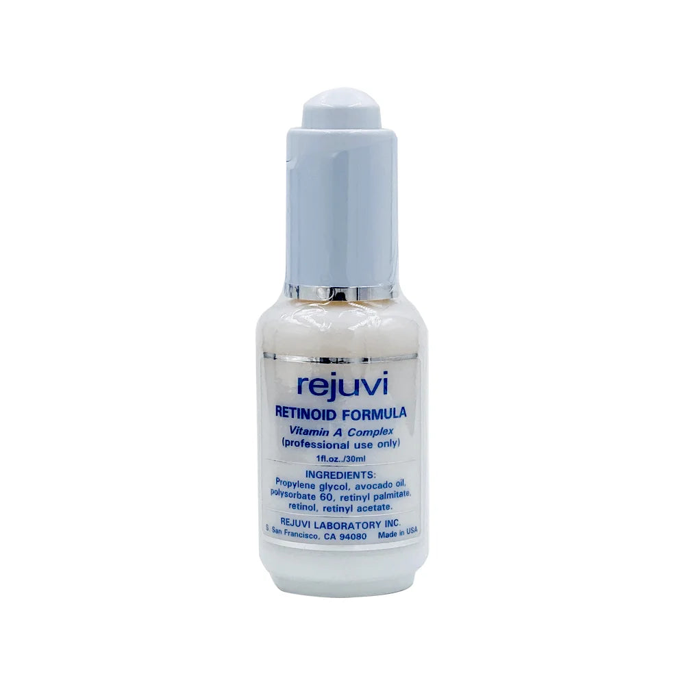Rejuvi Retinoid Formula 30ml, white 30ml pump bottle