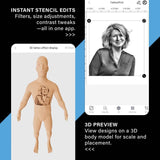 Saferly Bluetooth Stencil Printer - BVShop