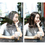 AVA Smartphone Tattoo Camera Lens 37mm CPL filter mounted on a smartphone, showcasing enhanced photography capabilities.