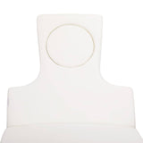 Spa cosmetic couch azzurro 815b in shiny white - BVShop