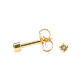 Studex April Crystal Bezel Earring - BVShop