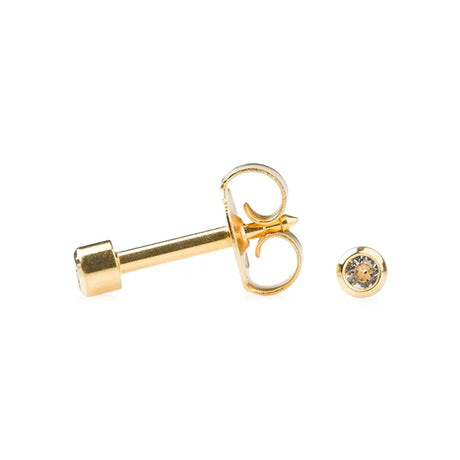 Studex April Crystal Bezel Earring - BVShop