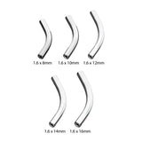 Titan Curved Barbell For Piercing - BVShop