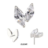 Titanium Piercing Tips With Zircon - BVShop