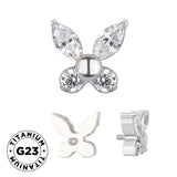 Titanium Ring Butterfly - BVShop