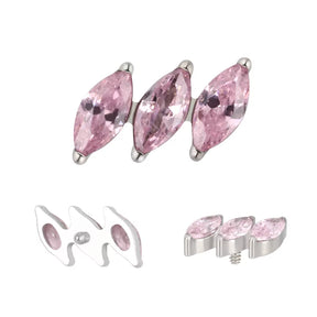 Titanium Ring Diagonal Marquise - BVShop