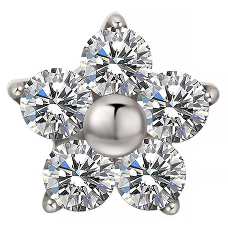 Titanium Ring Flower - BVShop