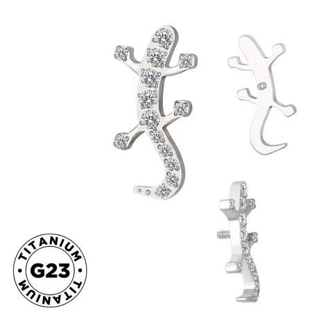 Titanium Ring Gecko - BVShop