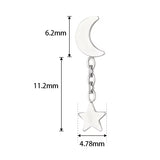 Titanium Ring Moonstar - BVShop