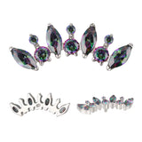 Titanium Ring Round And Marquise - BVShop