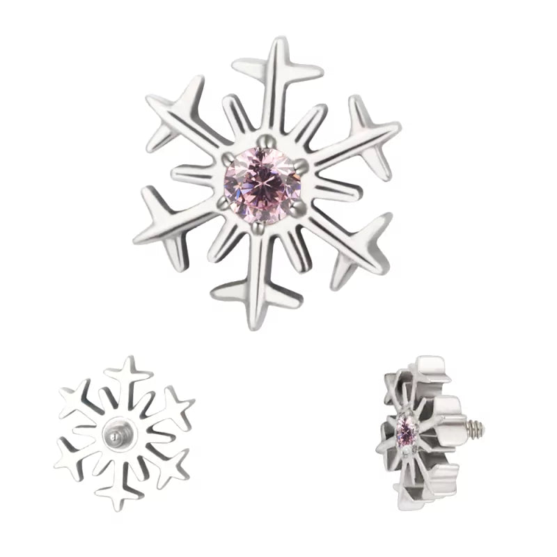 Titanium Ring Snowflake - BVShop