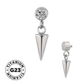 Titanium Ring Spike Bezel - BVShop