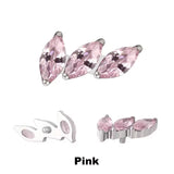 Titanium Ring Tips 3 Prong Curved Fan - BVShop