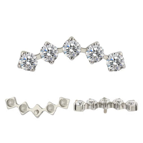 Titanium Ring Tips 5 Prong Zirconia Bezel - BVShop