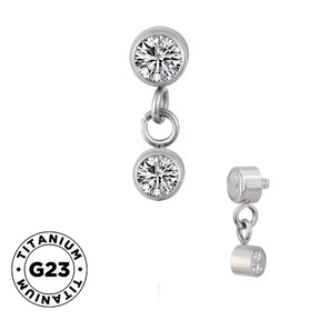 Titanium Ring Twin Bezel - BVShop