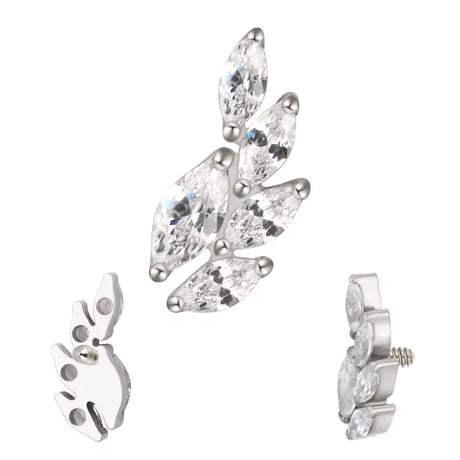 Titanium Ring Wheatear Shape - BVShop