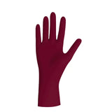 Unigloves Burgundy Pearl Nitrile Gloves - BVShop