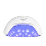 UV LED Lamp OCHO NAILS X13 65W white with mirrored bottom - BVShop