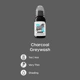 World Famous Limitless Tattoo Ink Charcoal Greywash - BVShop
