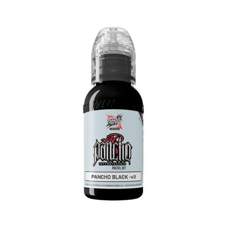 World Famous Limitless Tattoo Ink AD Pancho Black v2 30ml - BVShop