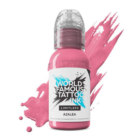 World Famous Limitless Tattoo Ink Azalea 30ml - BVShop