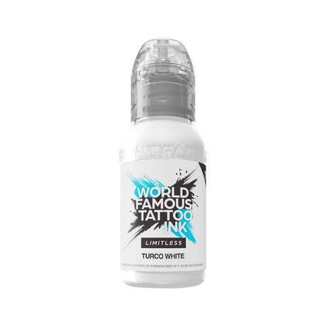 World Famous Limitless Tattoo Ink Michele Turco White 30ml - BVShop