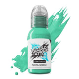 World Famous Limitless Tattoo Ink Pastel Green 1 30ml - BVShop