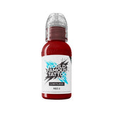 World Famous Limitless Tattoo Ink Red 2 30ml - BVShop