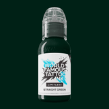 World Famous Limitless Tattoo Ink Straight Green 30ml - BVShop